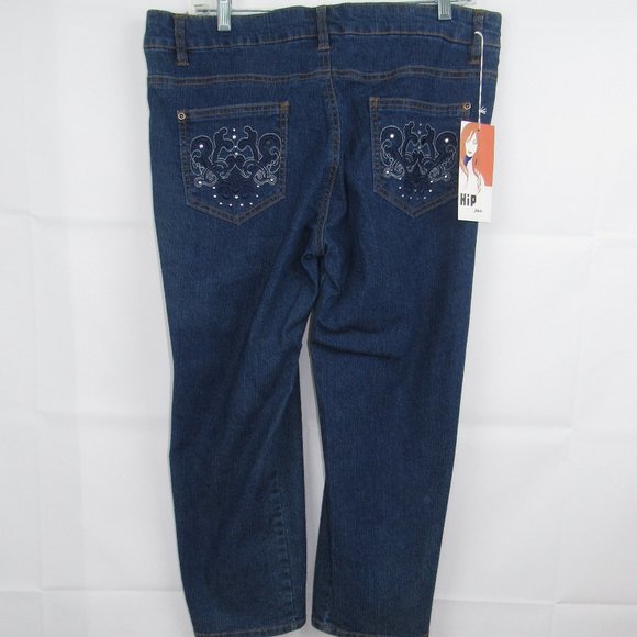 Hip Jeans Size 10 Straight Leg Women Bluejeans NWT - Picture 2 of 6